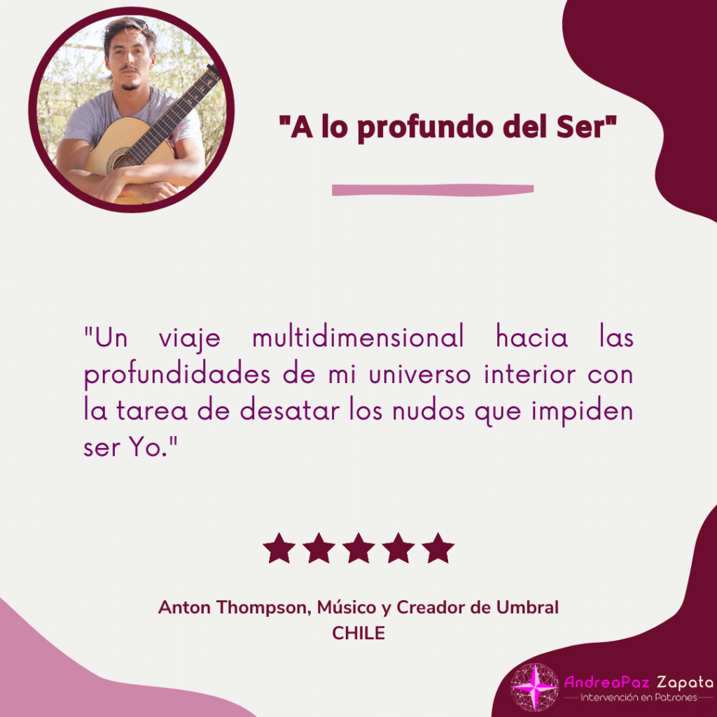 andra paz zapata, programa hito, remocion de patrones, intervencion en patrones, psicologa, creadora